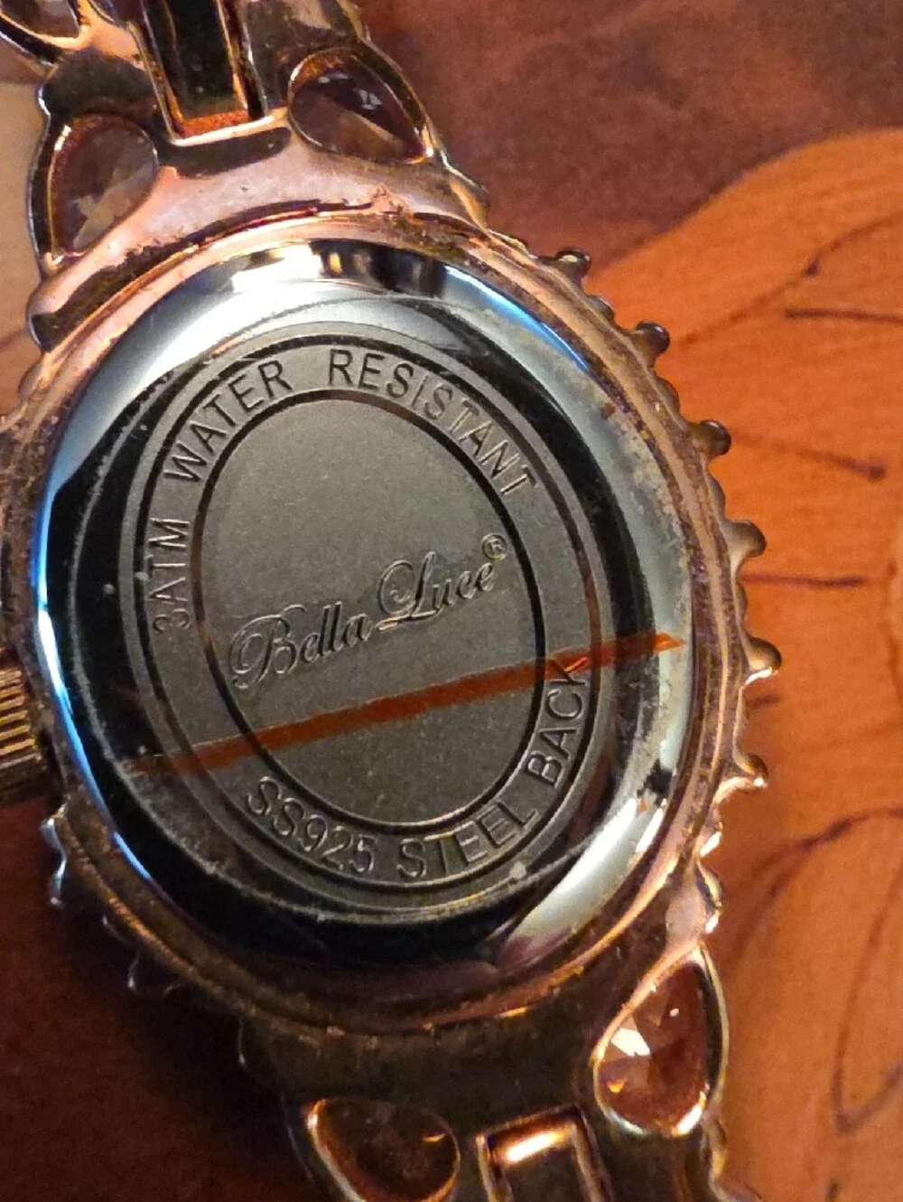 Bella Luce(R) 18K Rose Gold Over Sterling Silver Watch